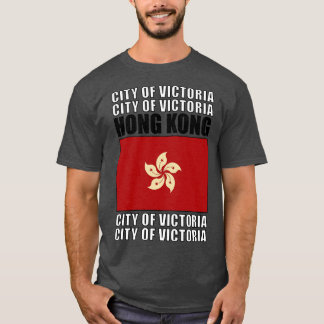 Vlag van de Speciale Administratieve Regio Hongkon T-shirt