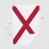 vlag van de staat Alabama Golfhanddoek (Insitu)