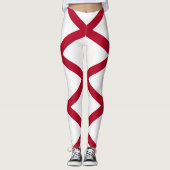 vlag van de staat Alabama Leggings (Voorkant)