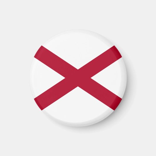 vlag van de staat Alabama Magneet (Voorkant)