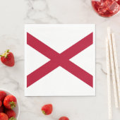 vlag van de staat Alabama Servet (Insitu)