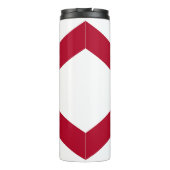 vlag van de staat Alabama Thermosbeker (Achterkant)