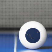 vlag van de staat Alaska Pingpongballen (Net)