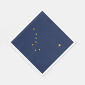 vlag van de staat Alaska Servet (Hoek)