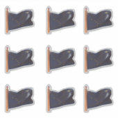 Vlag van de staat Alaska Sticker (Voorkant)