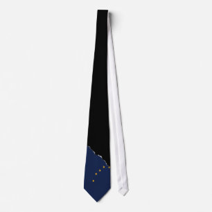 vlag van de staat Alaska Stropdas