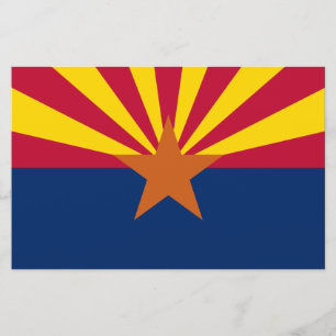 Vlag van de staat Arizona Briefpapier