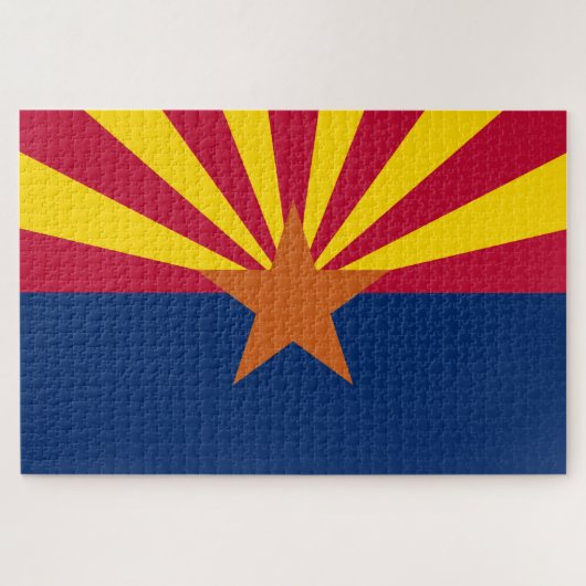 Vlag van de staat Arizona Legpuzzel (Horizontaal)