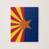 Vlag van de staat Arizona Legpuzzel (Verticaal)