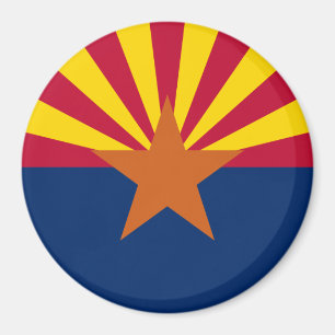 Vlag van de staat Arizona Magneet