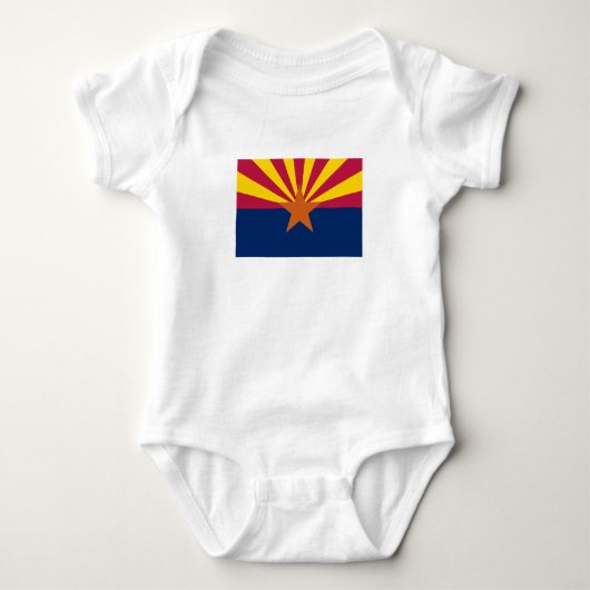 Vlag van de staat Arizona Romper (Voorkant)