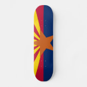 Vlag van de staat Arizona Skateboard (Voorkant)
