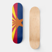 Vlag van de staat Arizona Skateboard (Voorkant)