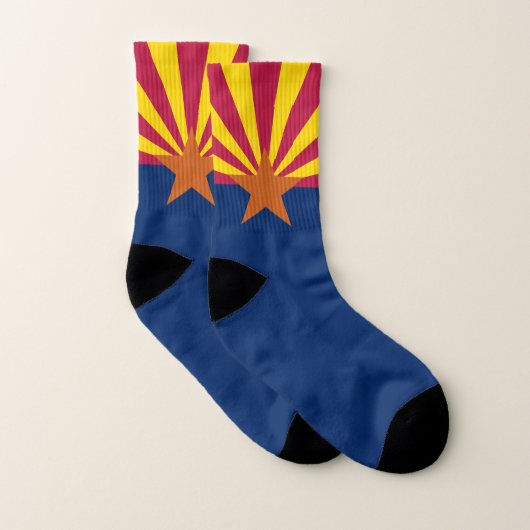 Vlag van de staat Arizona Sokken (Paar)