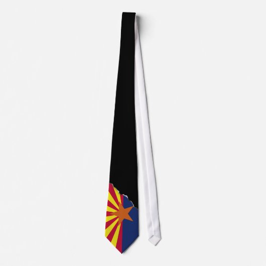 Vlag van de staat Arizona Stropdas (Voorkant)