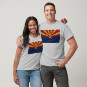 Vlag van de staat Arizona T-shirt (Unisex)
