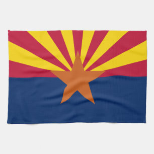 Vlag van de staat Arizona Theedoek