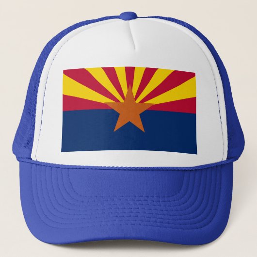 Vlag van de staat Arizona Trucker Pet (Voorkant)
