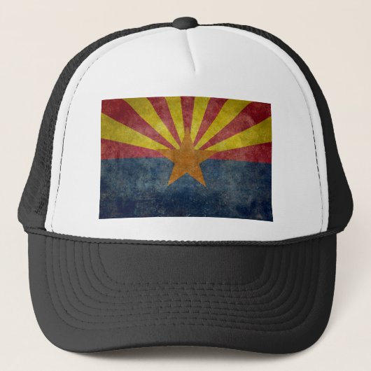 Vlag van de staat Arizona Trucker Pet (Voorkant)