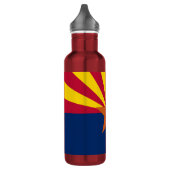 Vlag van de staat Arizona Waterfles (Links)