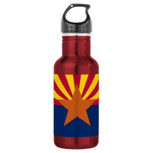 Vlag van de staat Arizona Waterfles