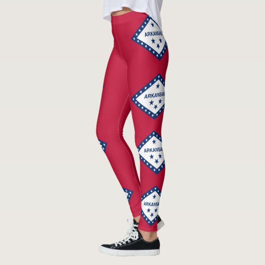 Vlag van de staat Arkansas Leggings (Links)