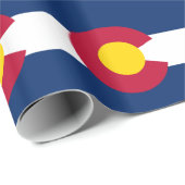 Vlag van de staat Colorado Cadeaupapier (Rol Hoek)