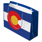 Vlag van de staat Colorado Groot Cadeauzakje (Achterkant Gekanteld)