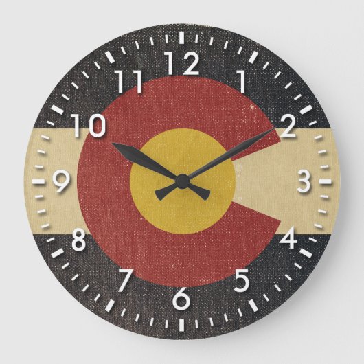 vlag van de staat Colorado Grote Klok (Voorkant)