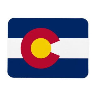 Vlag van de staat Colorado Magneet