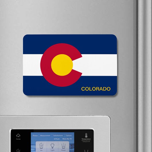 Vlag van de staat Colorado Magneet