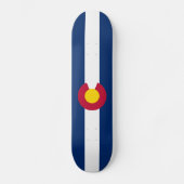Vlag van de staat Colorado Skateboard (Voorkant)