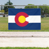 Vlag van de staat Colorado Spandoek (Insitu)