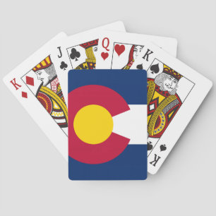 Vlag van de staat Colorado Speelkaarten