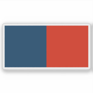 Vlag van de staat Haïti (1806-1811) Sticker