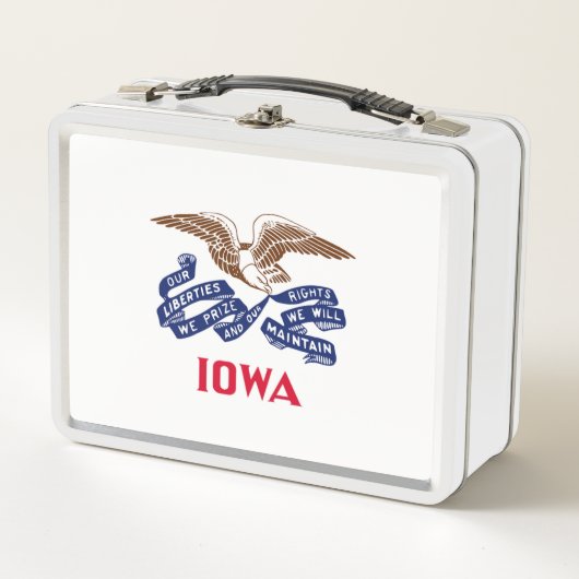 Vlag van de staat Iowa (Voorkant)