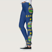 Vlag van de staat Kansas Leggings (Links)