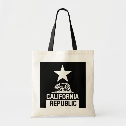 Vlag van de staat KLIFORNIË Tote Bag (Voorkant)
