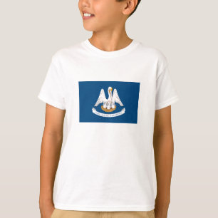 Vlag van de staat Louisiana T-shirt
