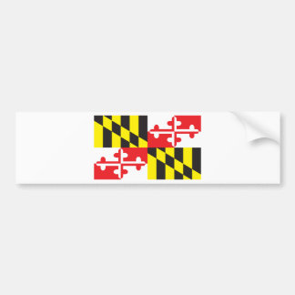Vlag van de staat Maryland Bumpersticker