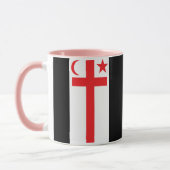 vlag van de staat Míkmaq Mok (Links)