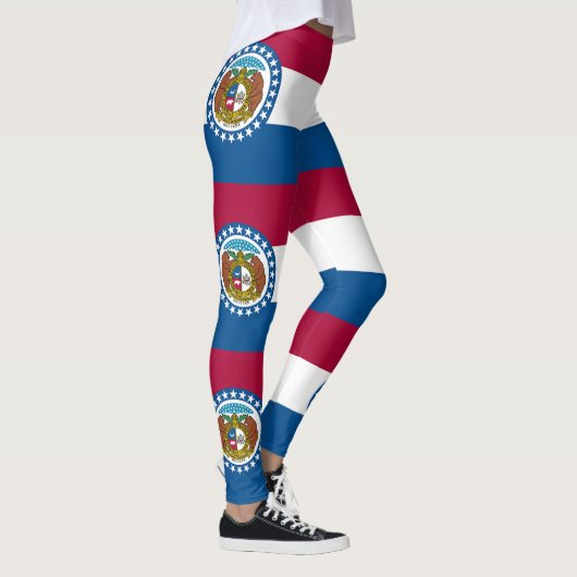 vlag van de staat Missouri Leggings (Rechts)