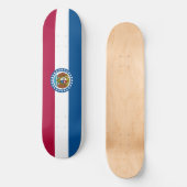 vlag van de staat Missouri Skateboard (Voorkant)
