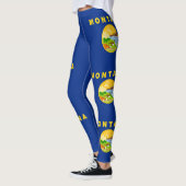 vlag van de staat Montana Leggings (Links)