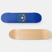 Vlag van de staat Nevada Skateboard (Horizontaal)
