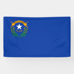 Vlag van de staat Nevada Spandoek