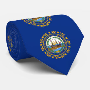 Vlag van de staat New Hampshire Stropdas
