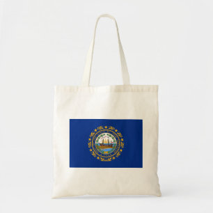 Vlag van de staat New Hampshire Tote Bag