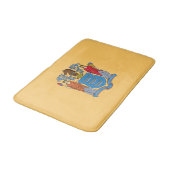 Vlag van de staat New Jersey Badmat (Gekanteld)