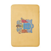 Vlag van de staat New Jersey Badmat (Voorkant Verticaal)